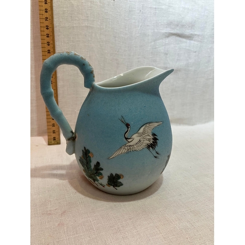 221 - JAPANESE HANDPAINTED JUG