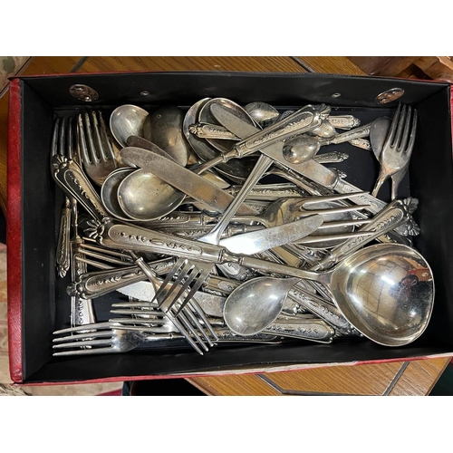 250 - SILVER PLATED CUTLERY