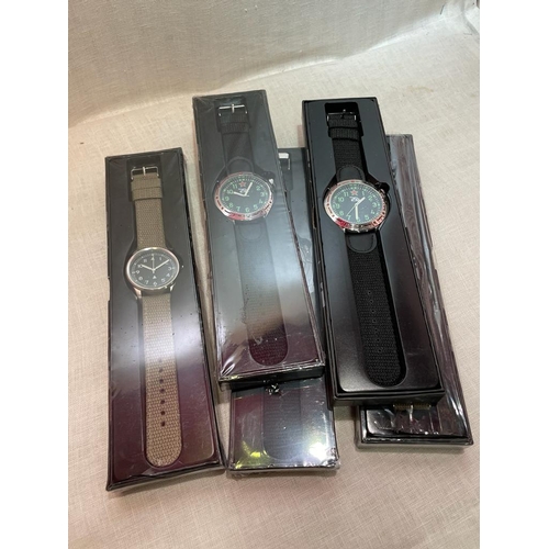 269 - 5 MILITARY WATCHES (REPRO)