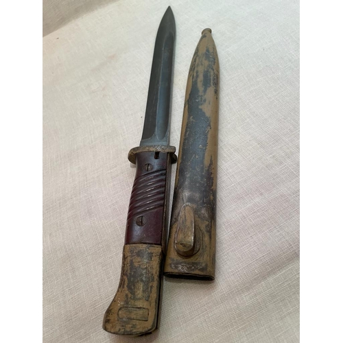 347 - WW2 SCARCE AFRICA KORPS BAYONET