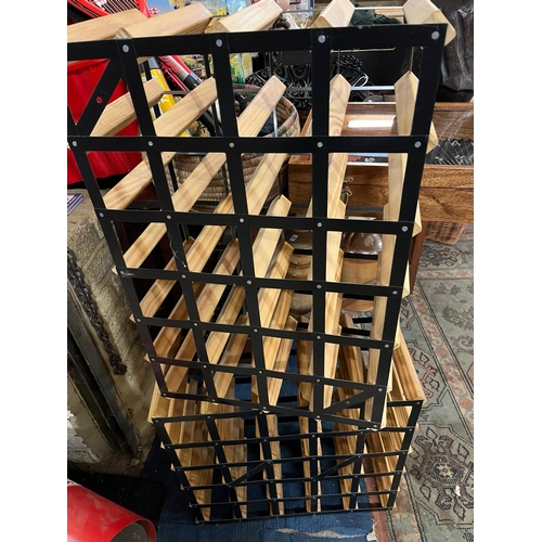 72 - 2 WINE RACKS