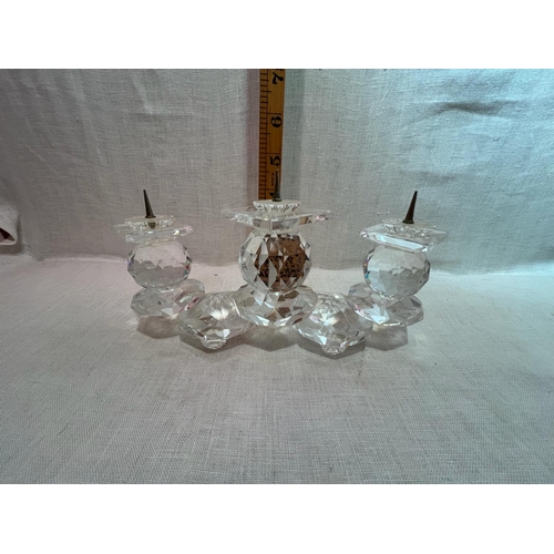 267 - SWAROVSKI CANDLESTICK