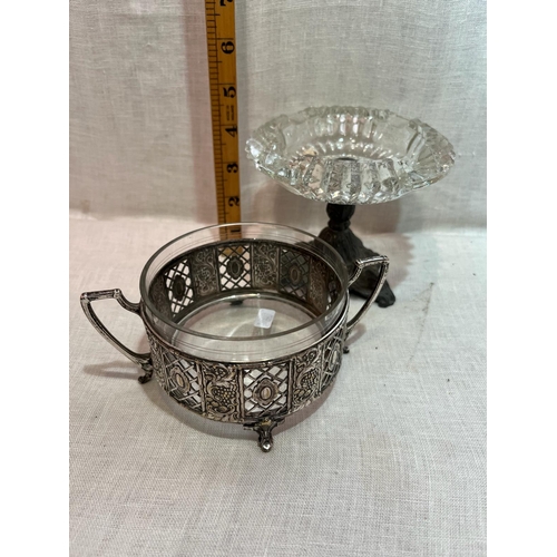 296 - WMF AND FRENCH BOWL ASHTRAY