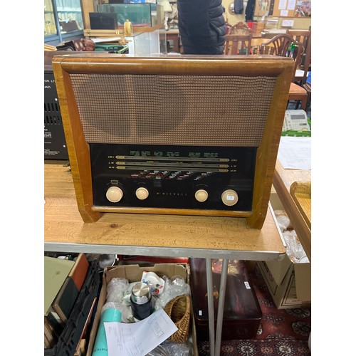 40 - VINTAGE ST MICHAEL VALVE RADIO