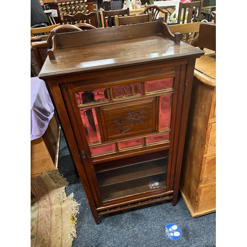 206 - GLASS FRONTED CABINET