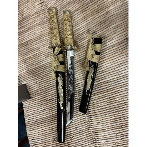 256 - PAIR JAPANESE SWORDS