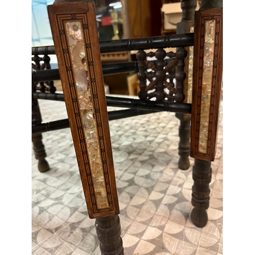 269 - ASIAN INLAID M.O.P TRAY TABLE