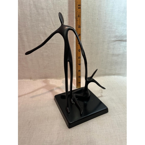 278 - BRONZE SCULPTURE DANCERS
