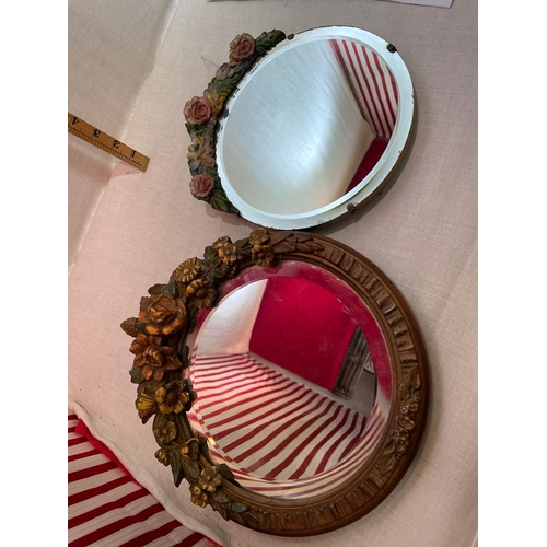 298 - 2 BARBOLA MIRRORS