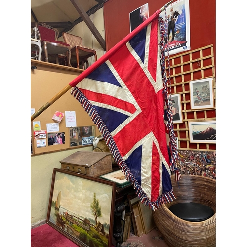 219 - HANDMADE UNION JACK PARADE FLAG