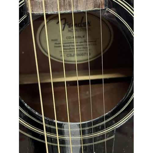 302 - FENDER ACCOUSTIC GUITAR