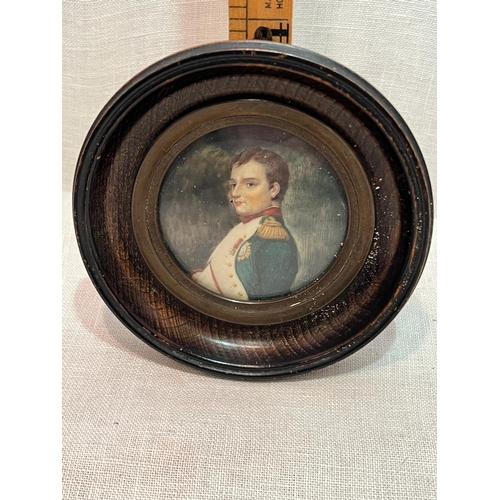 379 - FRAMED NAPOLEON MINITURE