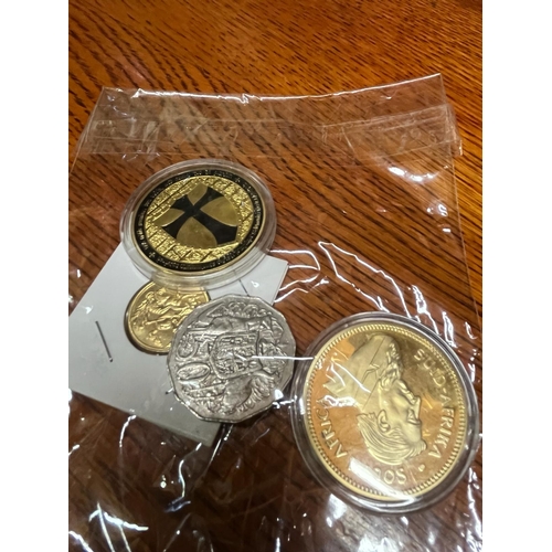 381 - SMALL BAG COINS