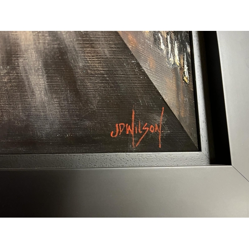 258 - A SIGNED ORIGINAL 3D PAINTING BY JOHN D WILSON 