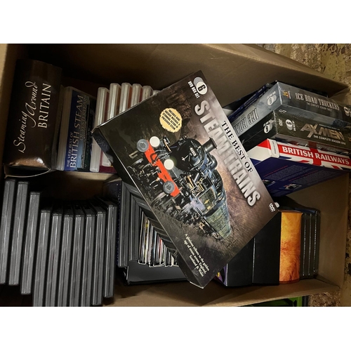 47 - BOX DVDS STEAM ENGINES