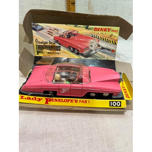 429 - BOXED DINKY FAB1 WITH FIGURES