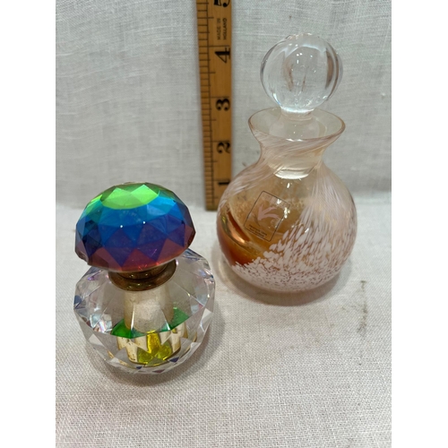 315 - CAITHNESS PERFUME BOTTLE AND 1 OTHER