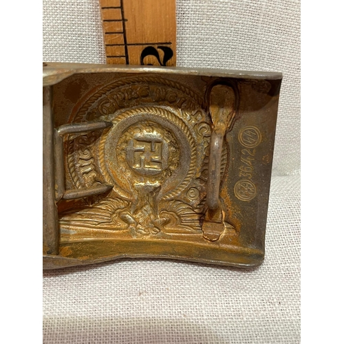 418 - WW2 NAZI SS BELT BUCKLE