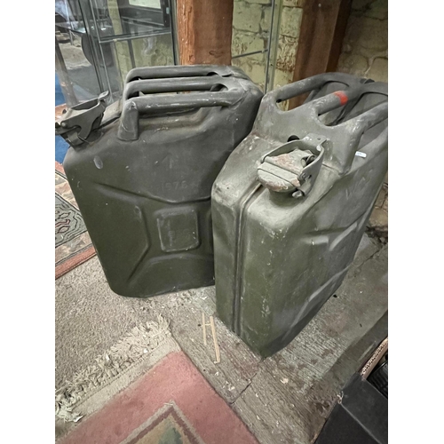 41 - 2 MILITARY JERRY CANS