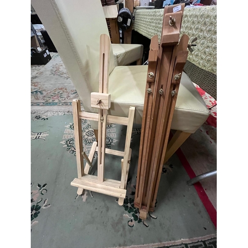 87 - 2 ARTIST EASELS