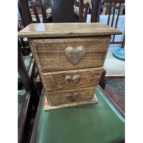 113 - MINITURE CHEST DRAWERS