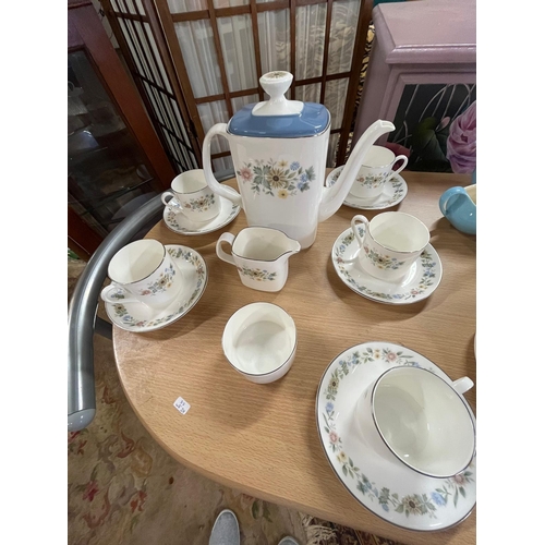 224 - ROYAL DOULTON PASTORALE COFFEE SET