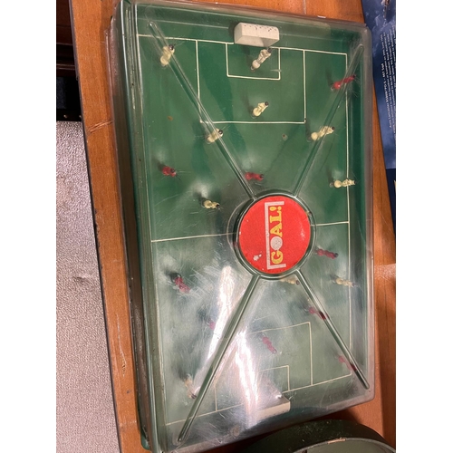 239 - VINTAGE FOOTBALL GAMES AND BAGATELLE BOARD