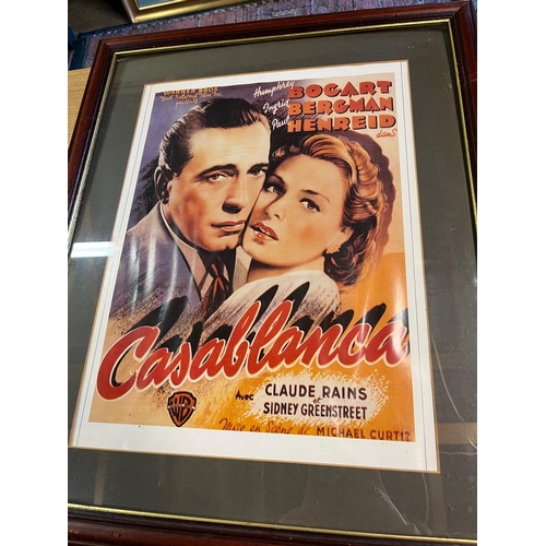 275 - F/G CASABLANCA FILM POSTER