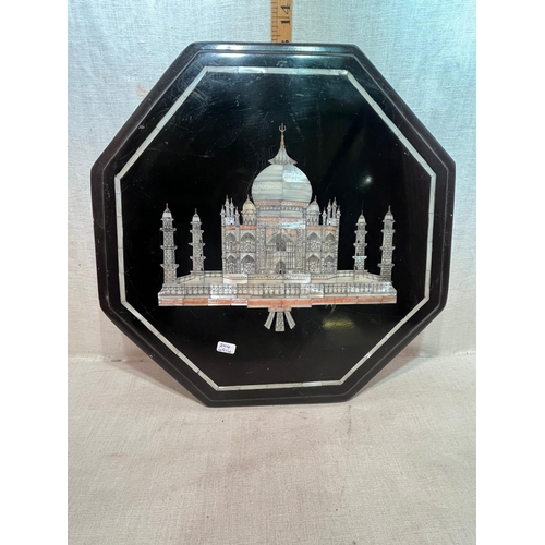 331 - MARBLE PLAQUE OF TAJ MAHAL IN MARBLE