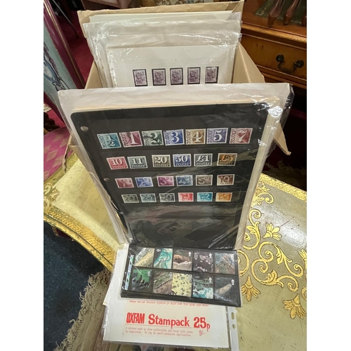 381 - BOX G.B STAMPS