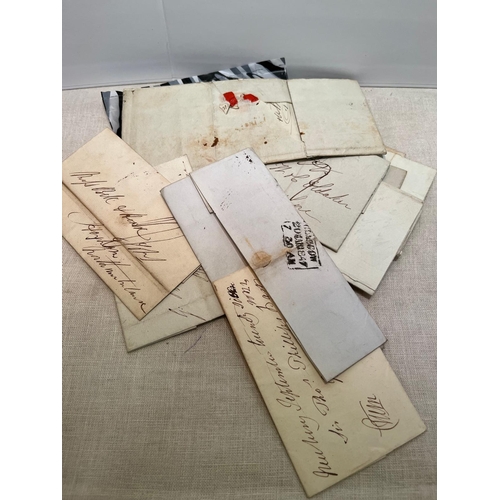 391 - PACK MID 1800S LETTERS