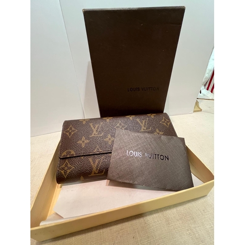 393 - LOUIS VUITTON BOXED PURSE