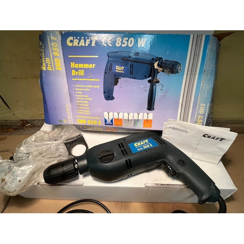 4 - BOXED HAMMER DRILL AS NEW