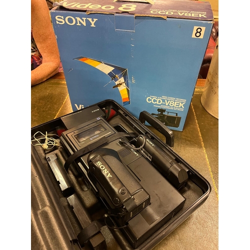 29 - SONY VIDEO 8 CAMCORDER BOXED