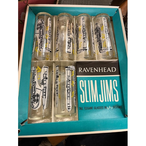 71 - RAVENSHEAD SLIM JIM JAZZ GLASSES