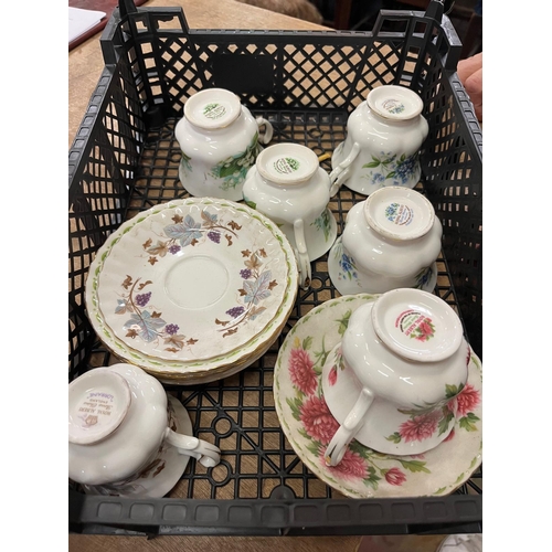 79 - ROYAL ALBERT CUPS AND SAUCERS