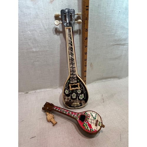 142 - MANDOLIN MUSIC BOX AND 1 OTHER