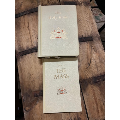 222 - HOLY BIBLE AND MASS BOOK