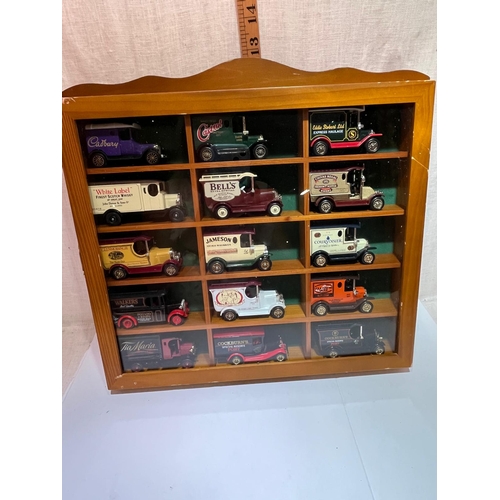 237 - CASE OF MODEL CARS