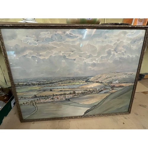 261 - F/G WATERCOLOUR SIGNED CHARLES F HUMPHREY OF FAVERSHAM