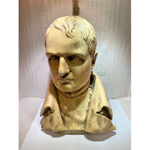 286 - 1940S CHALK BUST OF NAPLEON AF