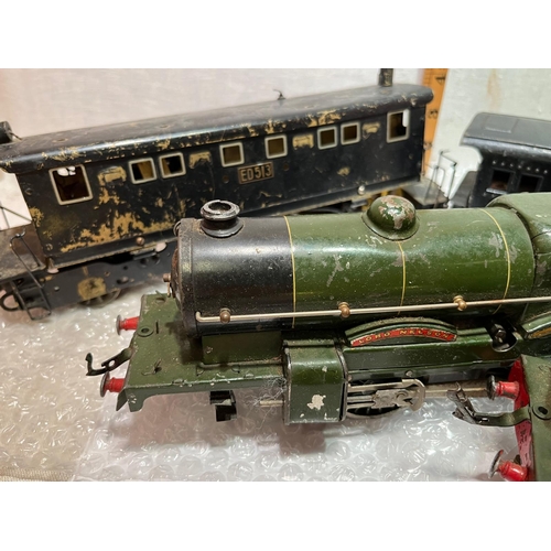 345 - SELECTION EARLY METAL TRAINS FOR RESTORATION