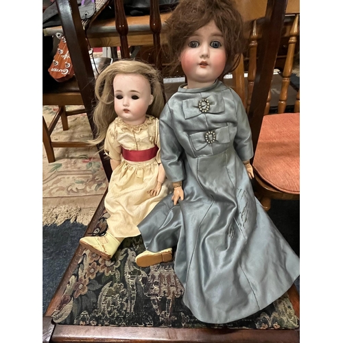 346 - 2 VIC ARMAND MARSIELLES DOLLS FOR RESTORATION