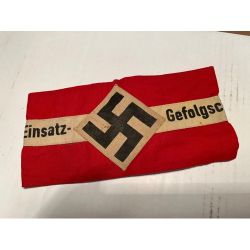 406 - NAZI POLITICAL ARMBAND