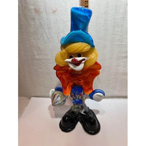 130 - MURANO GLASS CLOWN