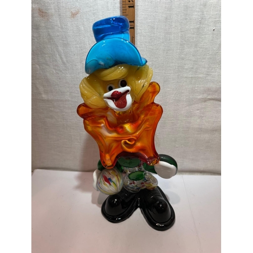 184 - MURANO GLASS CLOWN