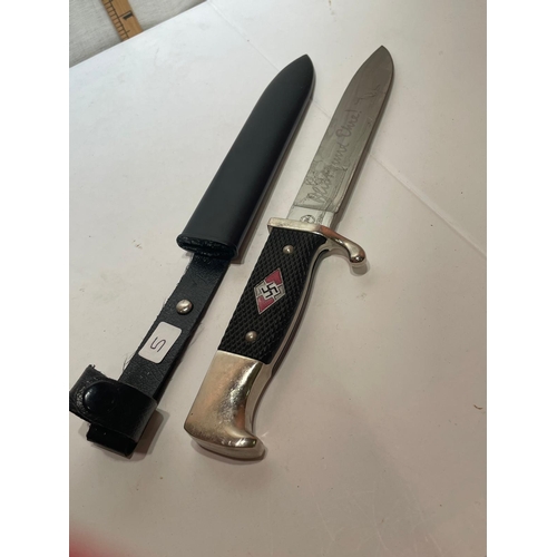 344 - COPY HITLER YOUTH KNIFE