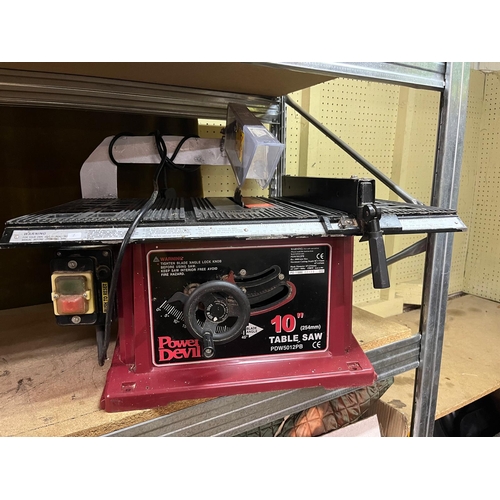 41 - POWER DEVIL TABLE CIRCULAR SAW