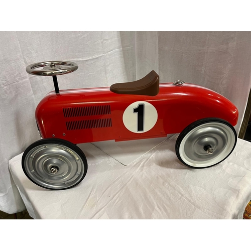 217 - CHILDS RED RACING CAR