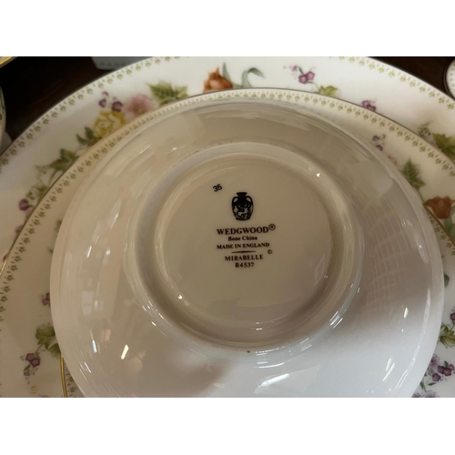 245 - 42 PIECES WEDGWOOD MIRABELLE CHINA